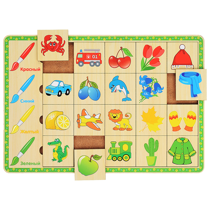 Пазл-ассоциации "Цвета"