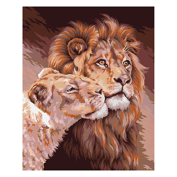 Набор для раскрашивания по номерам 50х40 "Ты лучший!"