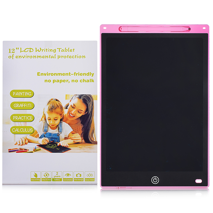 Доска для рисования THL-12 "Учимся рисовать" в коробке