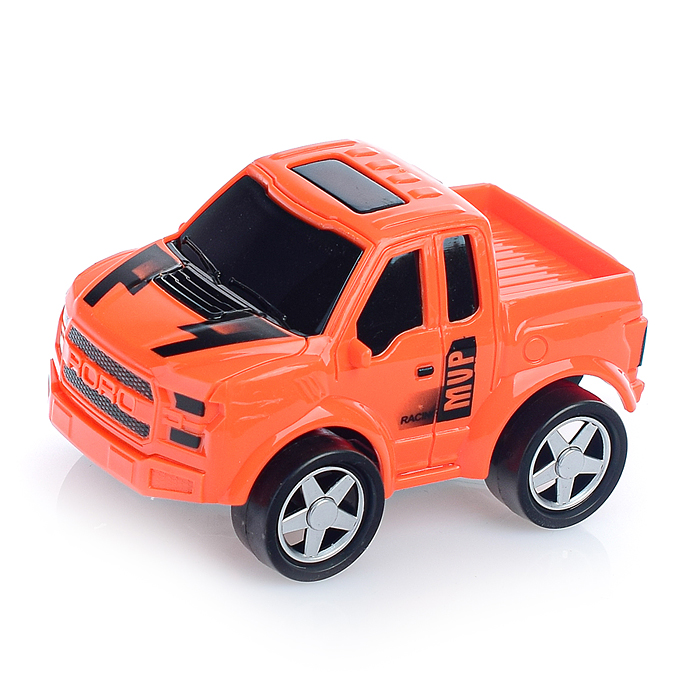 Машина JS142 "Дорожная служба" 1:16 (свет, звук) в коробке (цвет желтый)