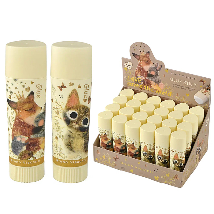 Клей-карандаш на PVP основе "love me" 15 г