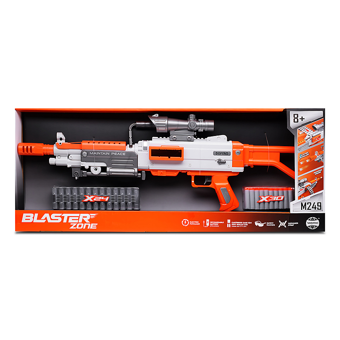 Фото к товару Автомат WY2102A "Быстрый выстрел" в коробке Автомат WY2102A "Быстрый выстрел" в коробке