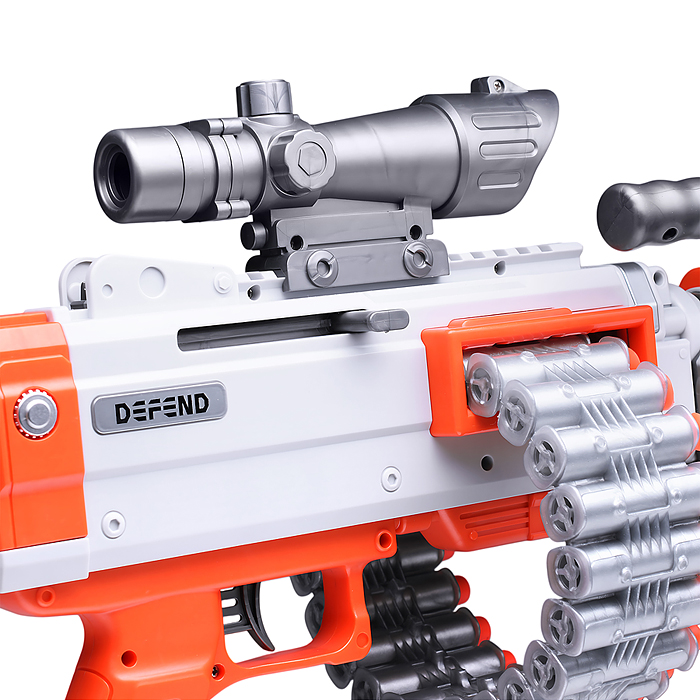 Фото к товару Автомат WY2102A "Быстрый выстрел" в коробке Автомат WY2102A "Быстрый выстрел" в коробке