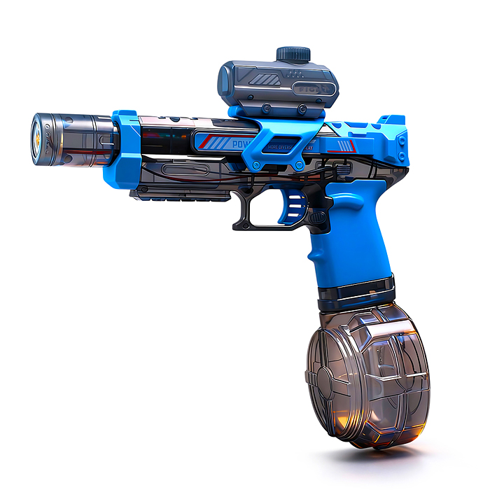 Пистолет 727 "Electric water gun" в коробке