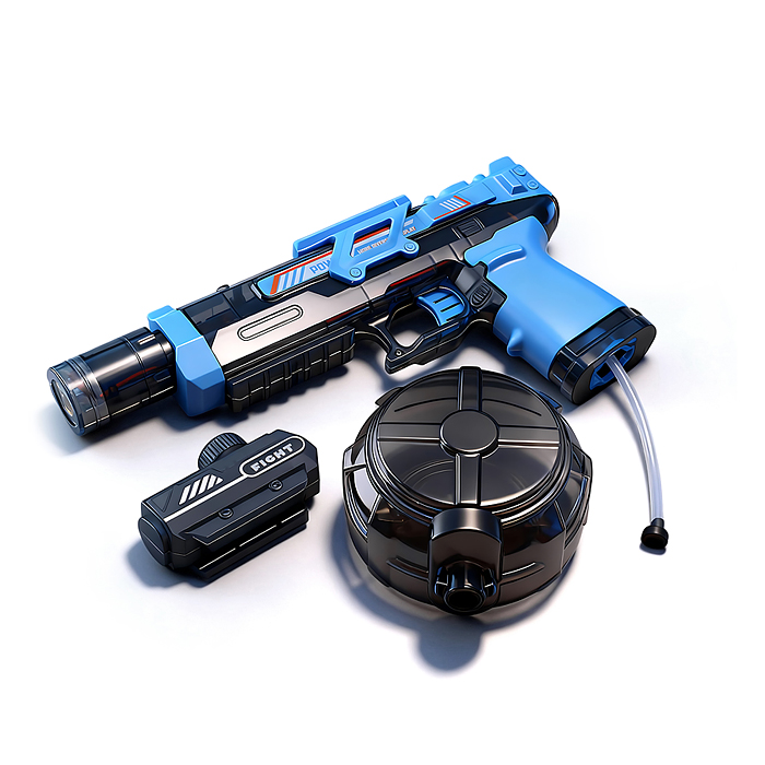 Пистолет 727 "Electric water gun" в коробке