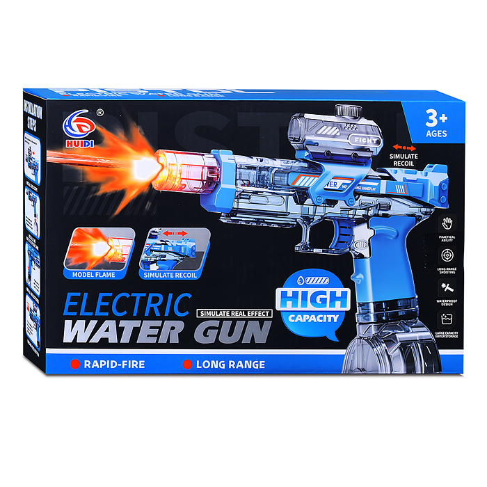 Пистолет 727 "Electric water gun" в коробке