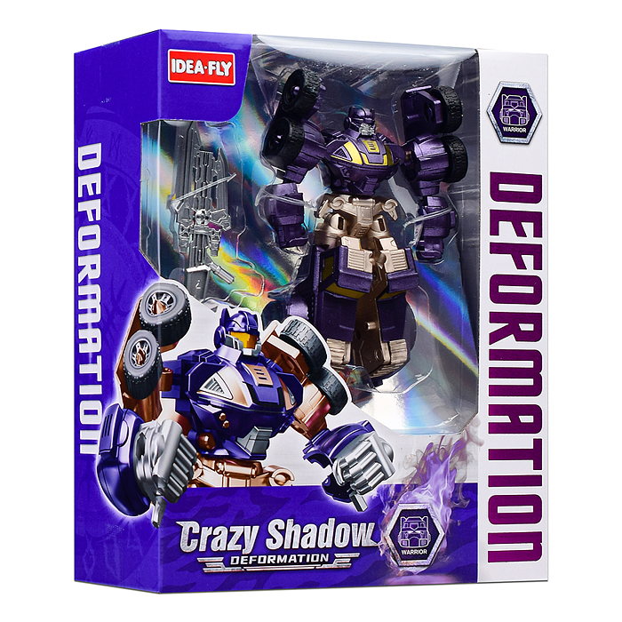 Фото к товару Робот XL91851E "Огненный воин" в коробке Робот XL91851E "Огненный воин" в коробке