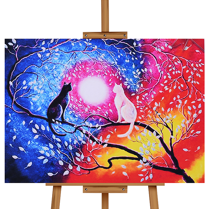 Фото к товару Мозаика алмазная MKA4030-108 "Инь и Янь" 30*40см. Мозаика алмазная MKA4030-108 "Инь и Янь" 30*40см.