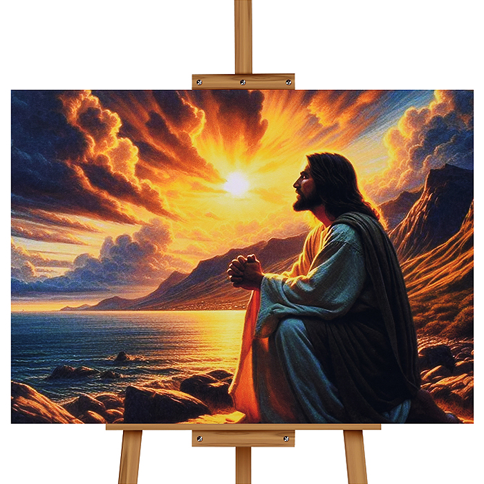 Мозаика алмазная MKA4030-117 "Вера" 30*40см.