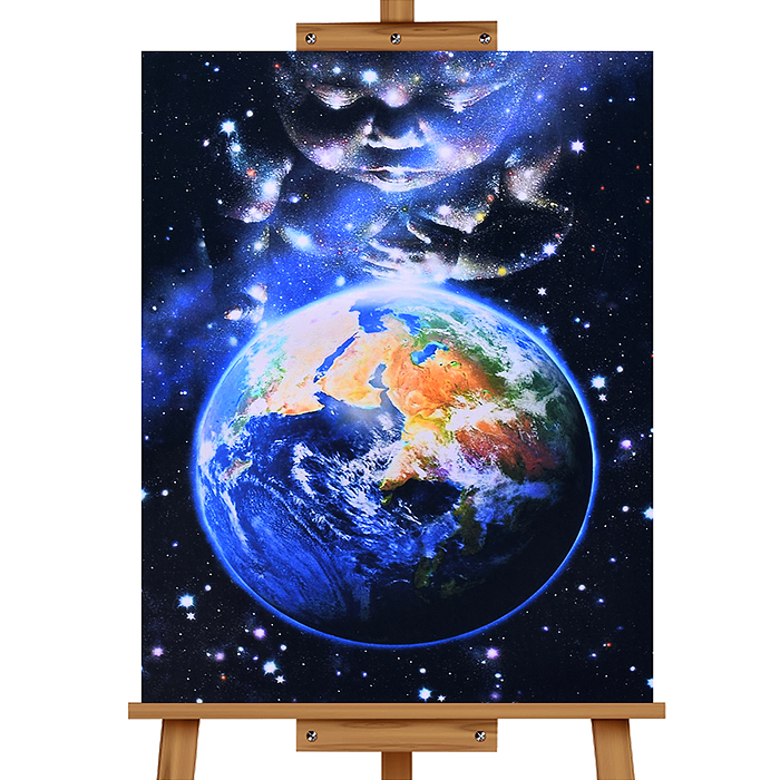 Мозаика алмазная MKA5040-53 "Земля" 40*50см.