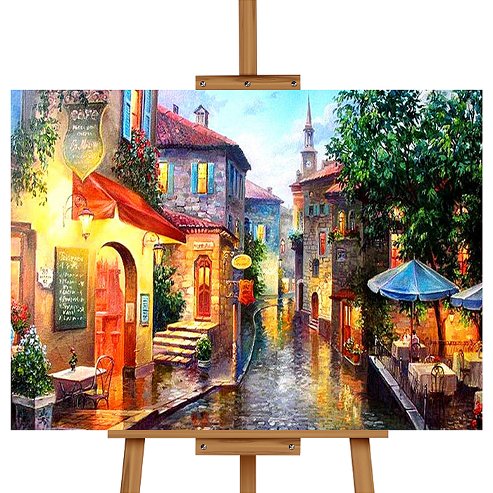 Набор для рисования MKR5040-61 "Картина по номерам 40х50 см. Итальянская улочка"