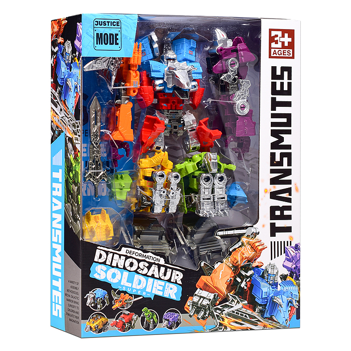 Робот 824 "Dinosaur soldier" трансформирующийся, в коробке