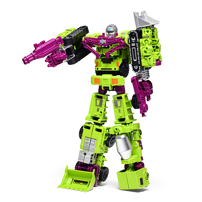 Робот HF888-7AB "Works vehicles" 6в1 в коробке