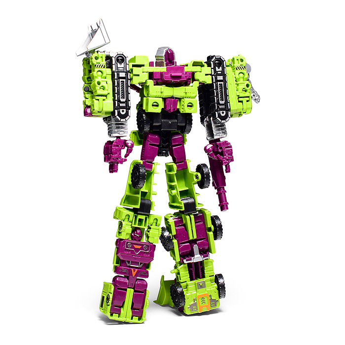 Робот HF888-7AB "Works vehicles" 6в1 в коробке