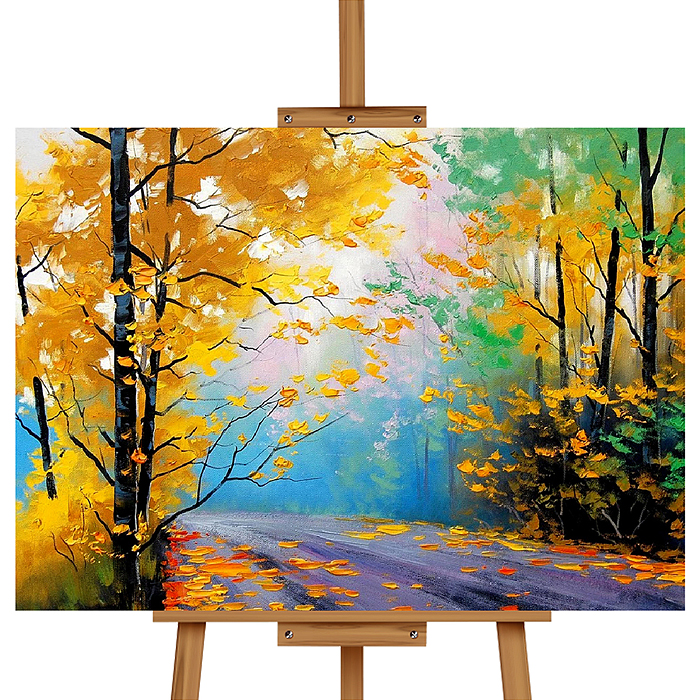 Набор для рисования MKR4030-84 "Картина по номерам 30х40 см. Красивая осень"
