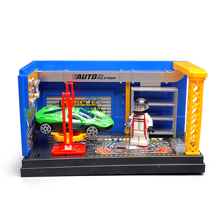 Игровой набор 91700-1 "Автосервис" в коробке