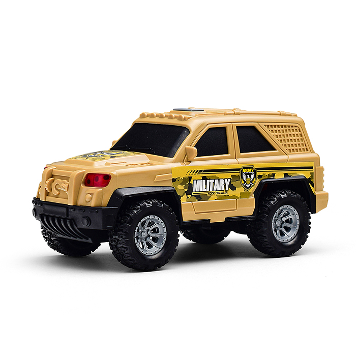 Машина JS166G "Военная служба" 1:20 (свет, звук) в коробке