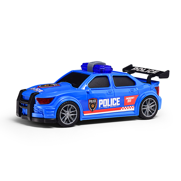 Машина JS203C "Полицейский тягач" 1:16 (свет, звук) в коробке