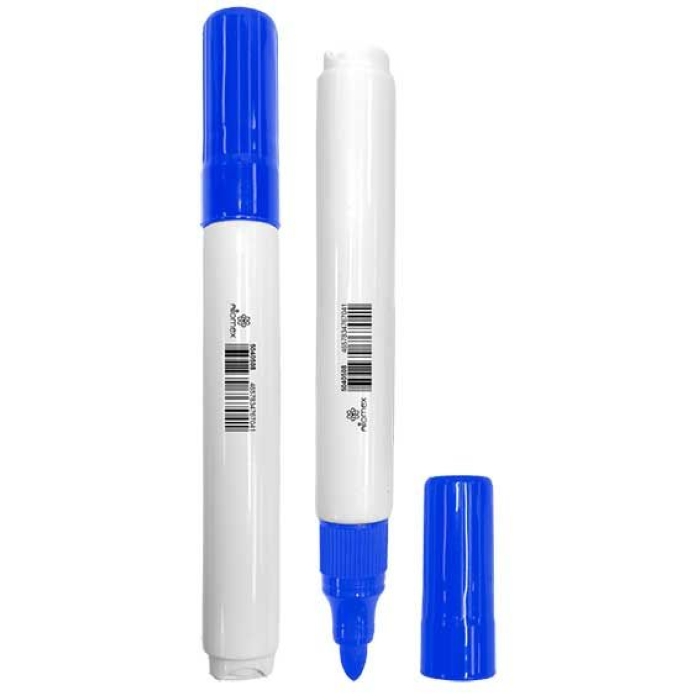 Маркер для белой доски "Attomex" круглый корпус, колпачок без клипа, пулевидный наконечник, 3 мм 