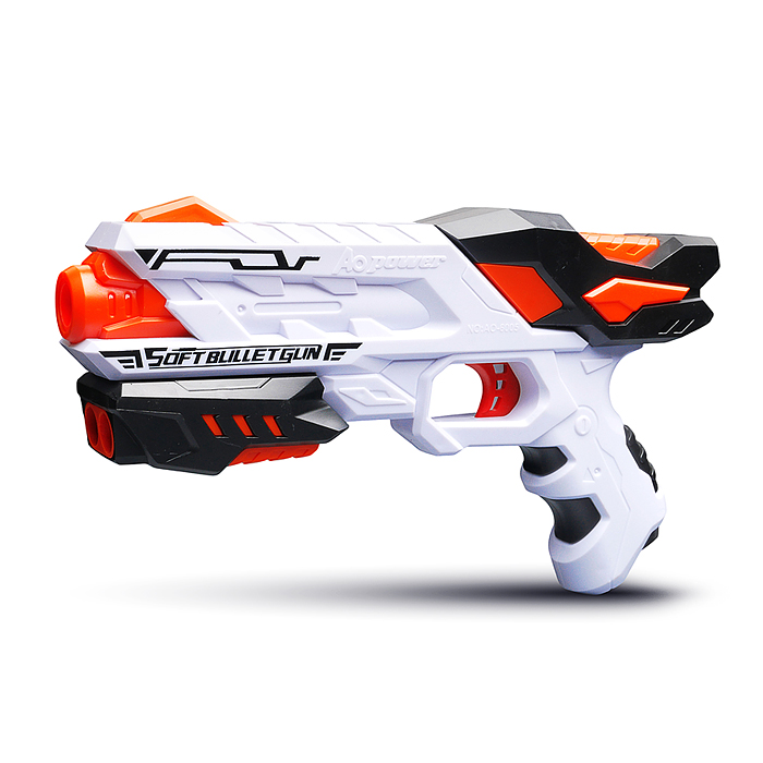 Фото к товару Набор тир AO-6005B7 "SoftStrike" с полимерными пулями, в коробке Набор тир AO-6005B7 "SoftStrike" с полимерными пулями, в коробке