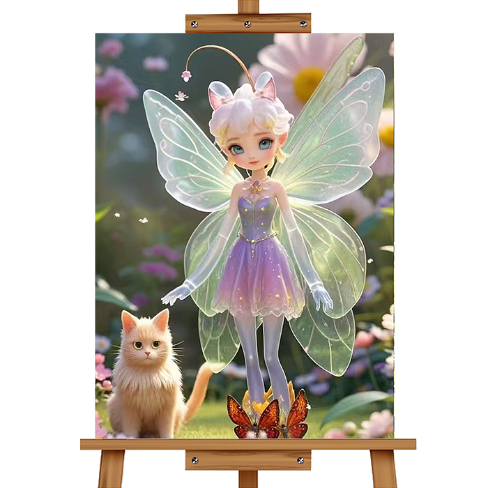 Фото к товару Мозаика алмазная MKA3020-43 "Волшебная фея" 20*30см. Мозаика алмазная MKA3020-43 "Волшебная фея" 20*30см.