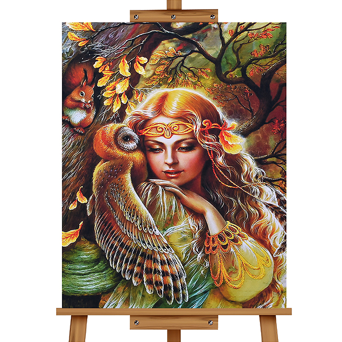 Фото к товару Мозаика алмазная MKA5040-43 "Славянская мифология" 40*50см. Мозаика алмазная MKA5040-43 "Славянская мифология" 40*50см.