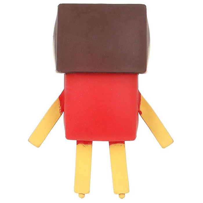 Игрушка антистресс тянучка "Пиксельный персонаж в красном свитере"  блистер, Супер Флекс