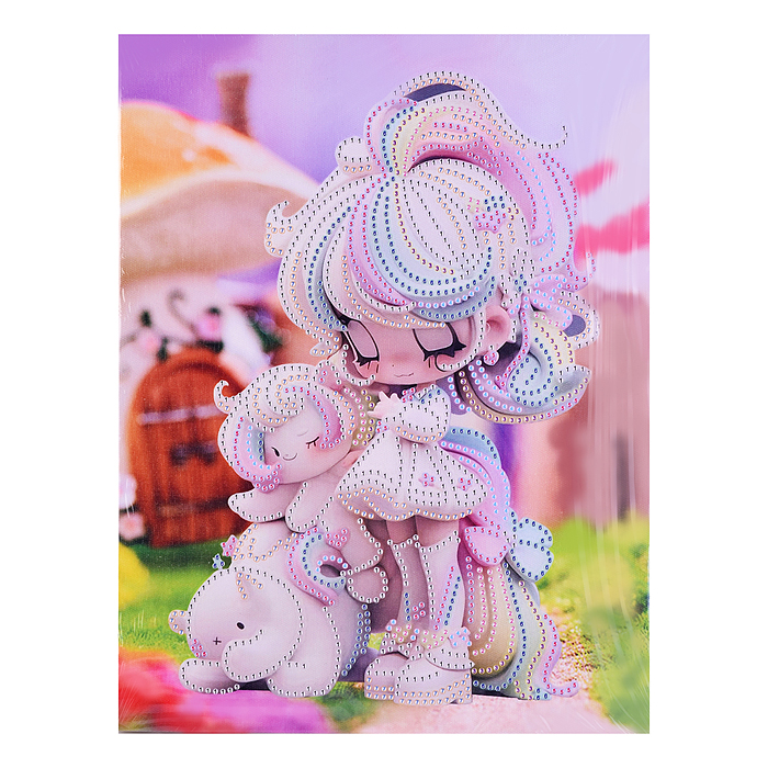 Мозаика алмазная 00-7607 "Ассорти" 23*30см