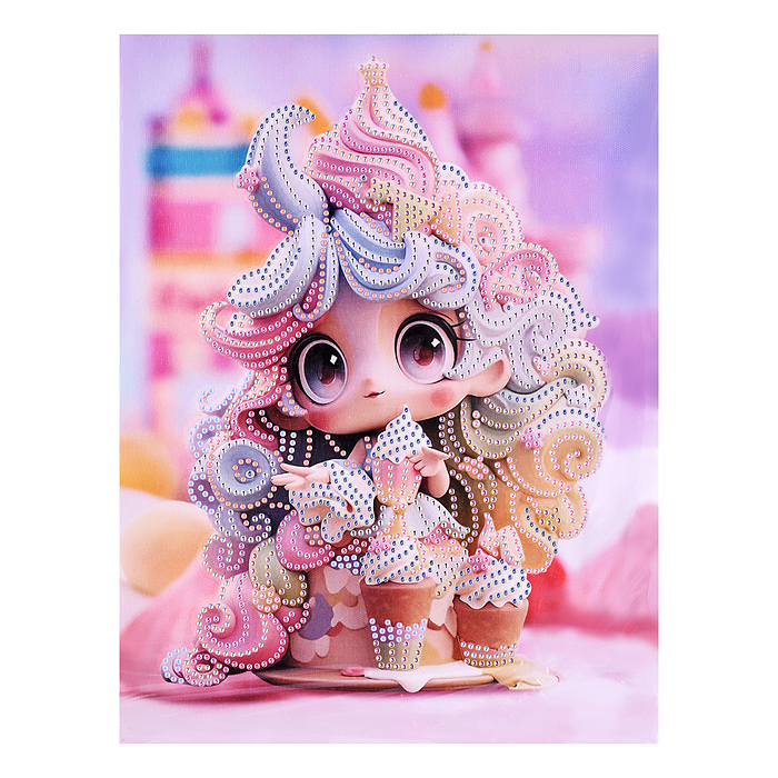 Мозаика алмазная 00-7607 "Ассорти" 23*30см