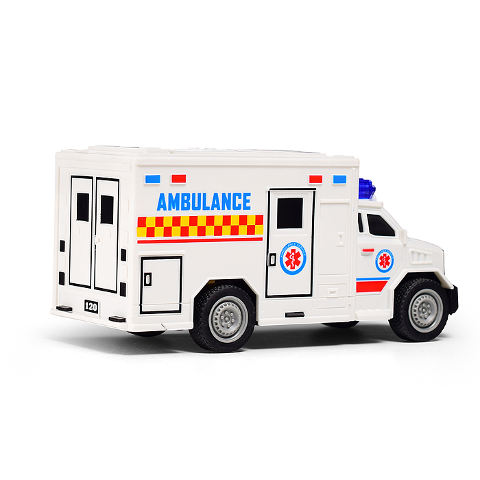 Машина JS201D "Служебное авто" 1:20 (свет, звук) в коробке