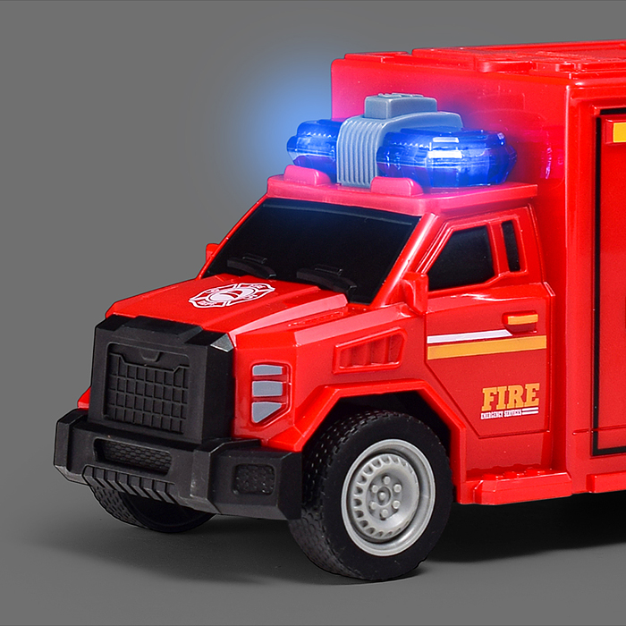 Машина JS201D "Служебное авто" 1:20 (свет, звук) в коробке