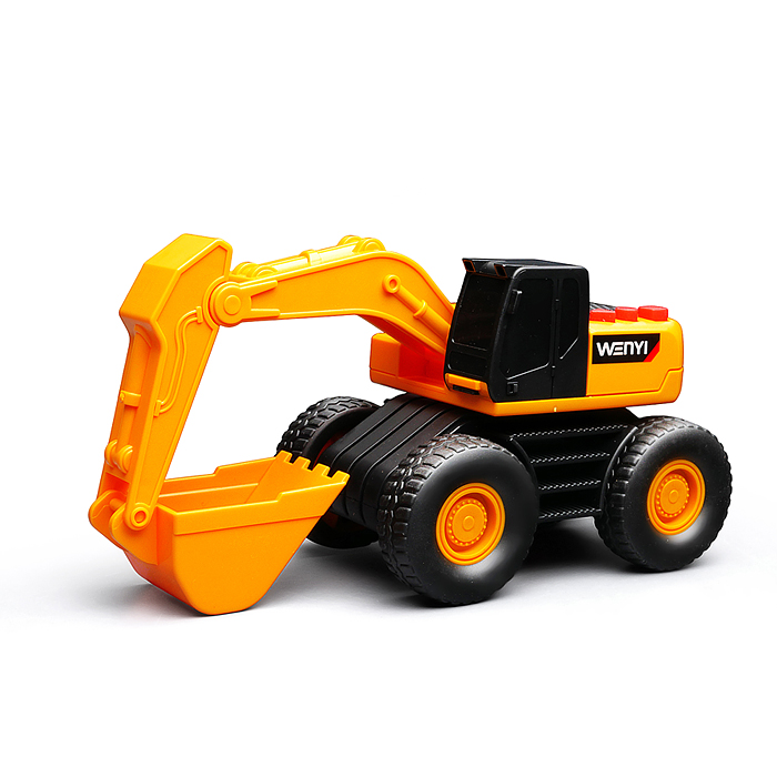 Машина WY1129A "Экскаватор" 1:32 (свет, звук) в коробке