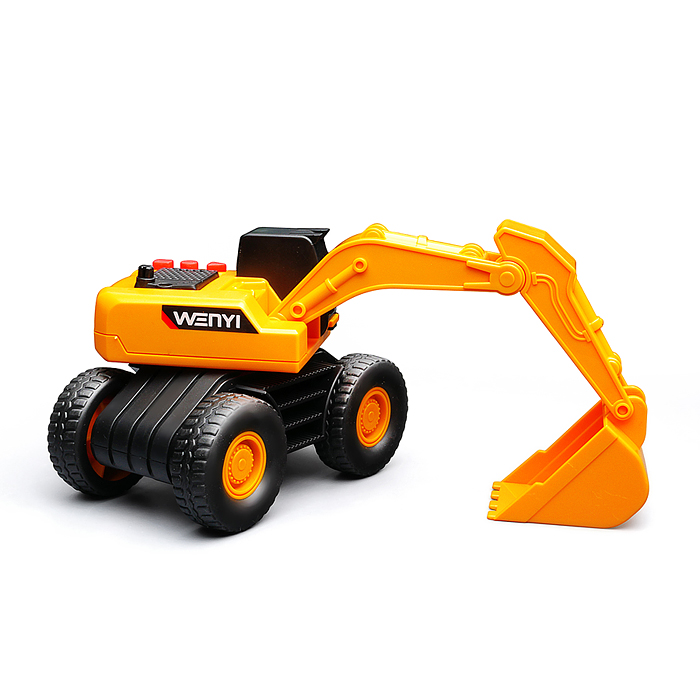 Машина WY1129A "Экскаватор" 1:32 (свет, звук) в коробке