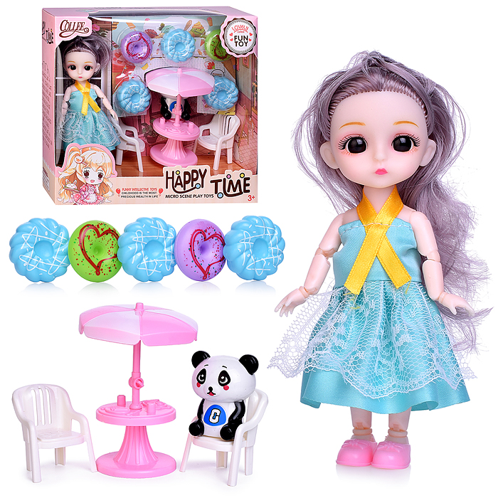 Кукла с аксессуарами 2027-2 "Сабрина" в коробке Кукла с аксессуарами 2027-2 "Сабрина" в коробке