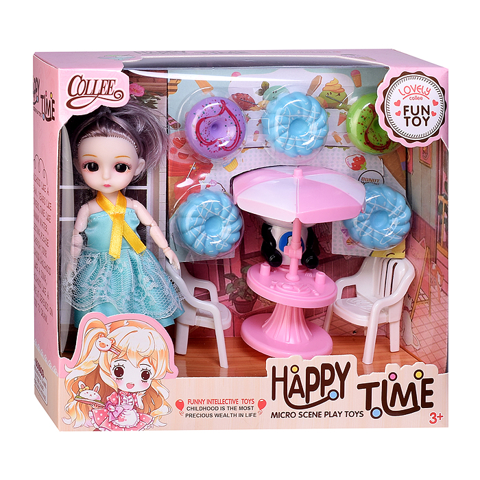 Кукла с аксессуарами 2027-2 "Сабрина" в коробке