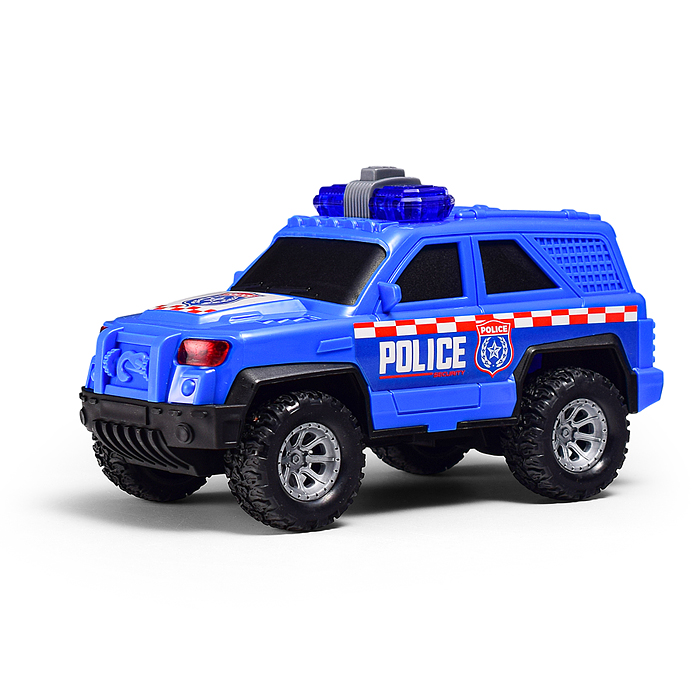Машина JS201F "Городской патруль" 1:20 (свет, звук) в коробке