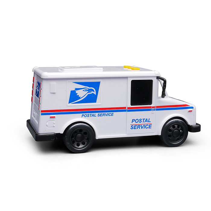 Машина WY1135A "Почта" 1:32 (свет, звук) в коробке