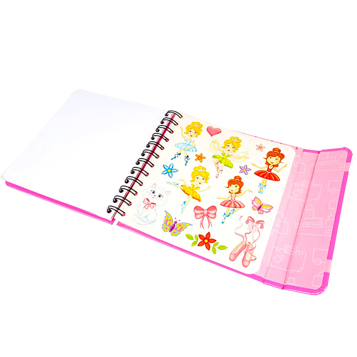 Фото к товару Компактные развивающие игры в дорогу "Рисуем в дороге. Балерины" Компактные развивающие игры в дорогу "Рисуем в дороге. Балерины"