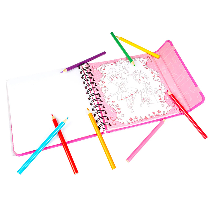 Фото к товару Компактные развивающие игры в дорогу "Рисуем в дороге. Балерины" Компактные развивающие игры в дорогу "Рисуем в дороге. Балерины"