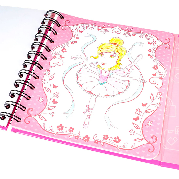 Фото к товару Компактные развивающие игры в дорогу "Рисуем в дороге. Балерины" Компактные развивающие игры в дорогу "Рисуем в дороге. Балерины"