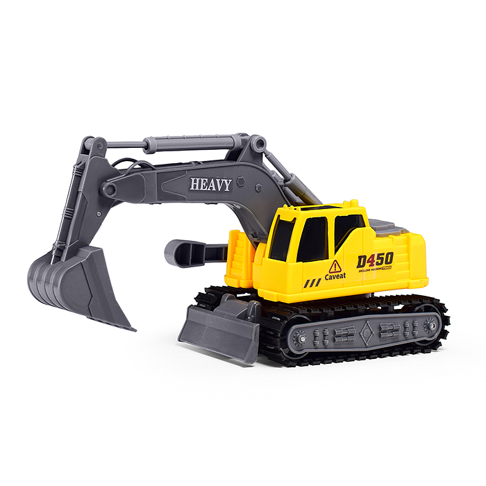 Машина JS203B "Тягач строитель" 1:16 (свет, звук) в коробке