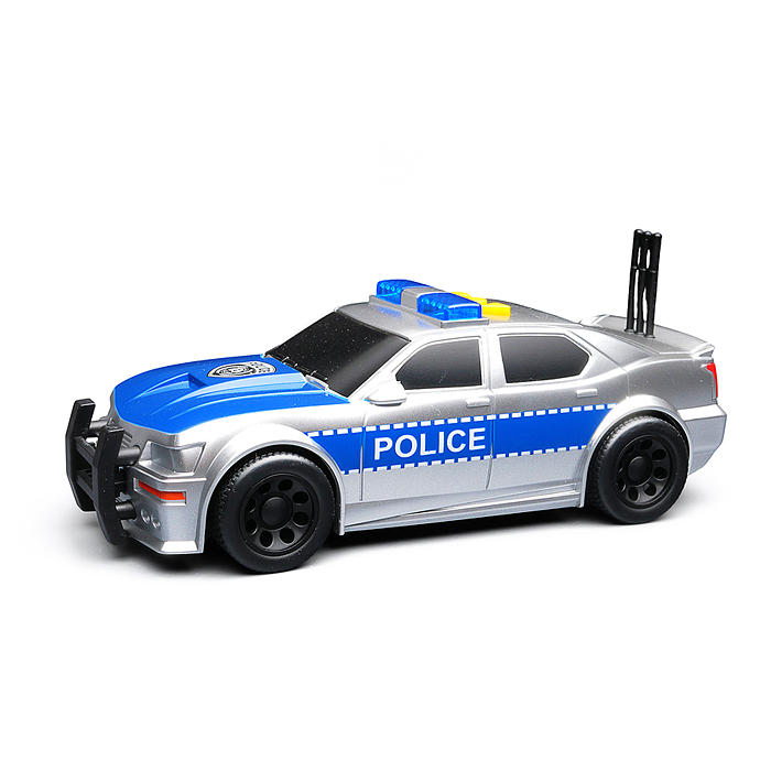 Машина WY1151B "Полицейский патруль" 1:32 (свет, звук) в коробке