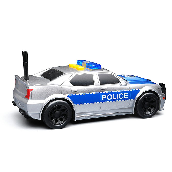 Машина WY1151B "Полицейский патруль" 1:32 (свет, звук) в коробке
