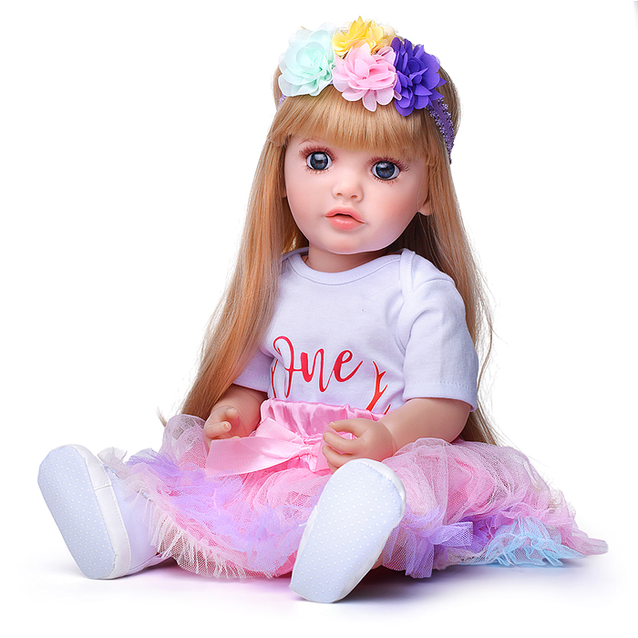 Кукла ADJX88-50 "Сандра" с аксессуарами, со звуком, в коробке