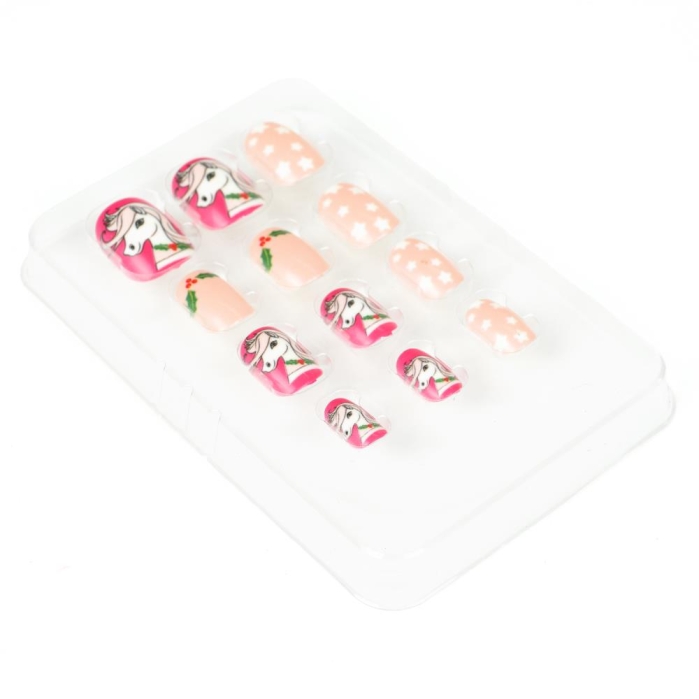 Косметика для девочек накладные ногти 