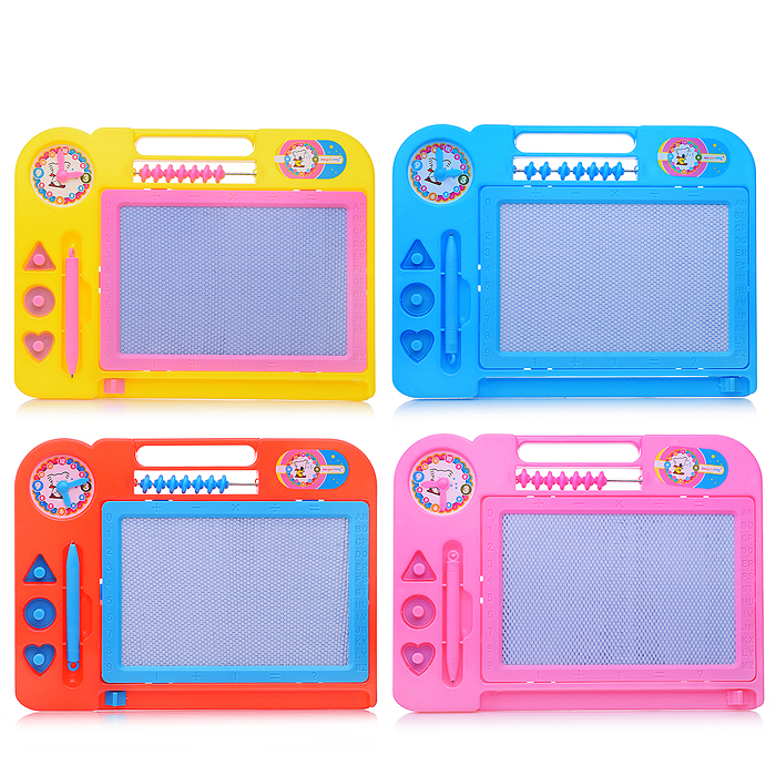 Доска для рисования DJ-907 "Рисуй, считай, пиши" в пакете