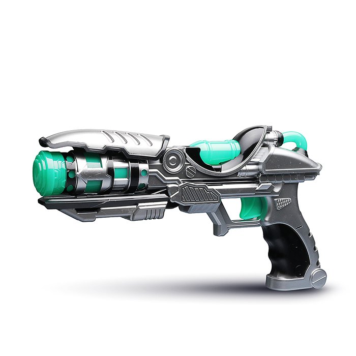 Фото к товару Набор оружия 840-6 "Космическая серия" (свет, звук) на батарейках, в коробке Набор оружия 840-6 "Космическая серия" (свет, звук) на батарейках, в коробке