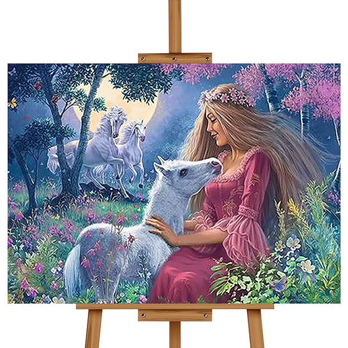 Набор для рисования MKR5040-48 "Картина по номерам 40х50 см. Искренность"