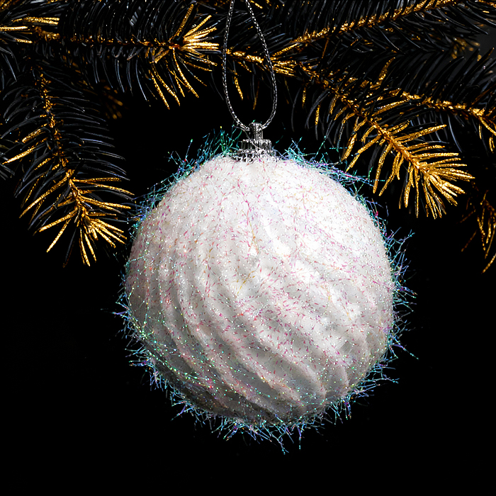 Набор новогодних украшений S2504 "Рождественская сказка" (6шт х 7см)