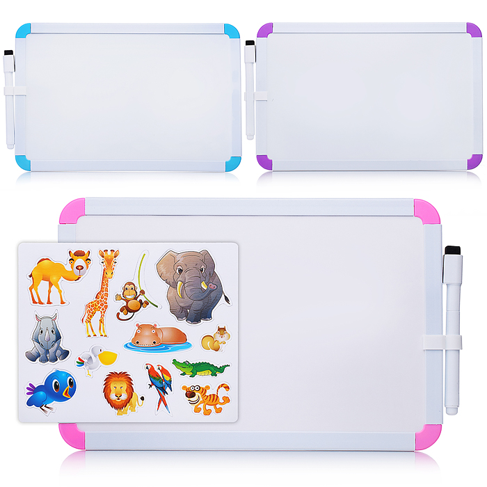 Доска для рисования Y2030-C3 "Изучай животных" в пакете